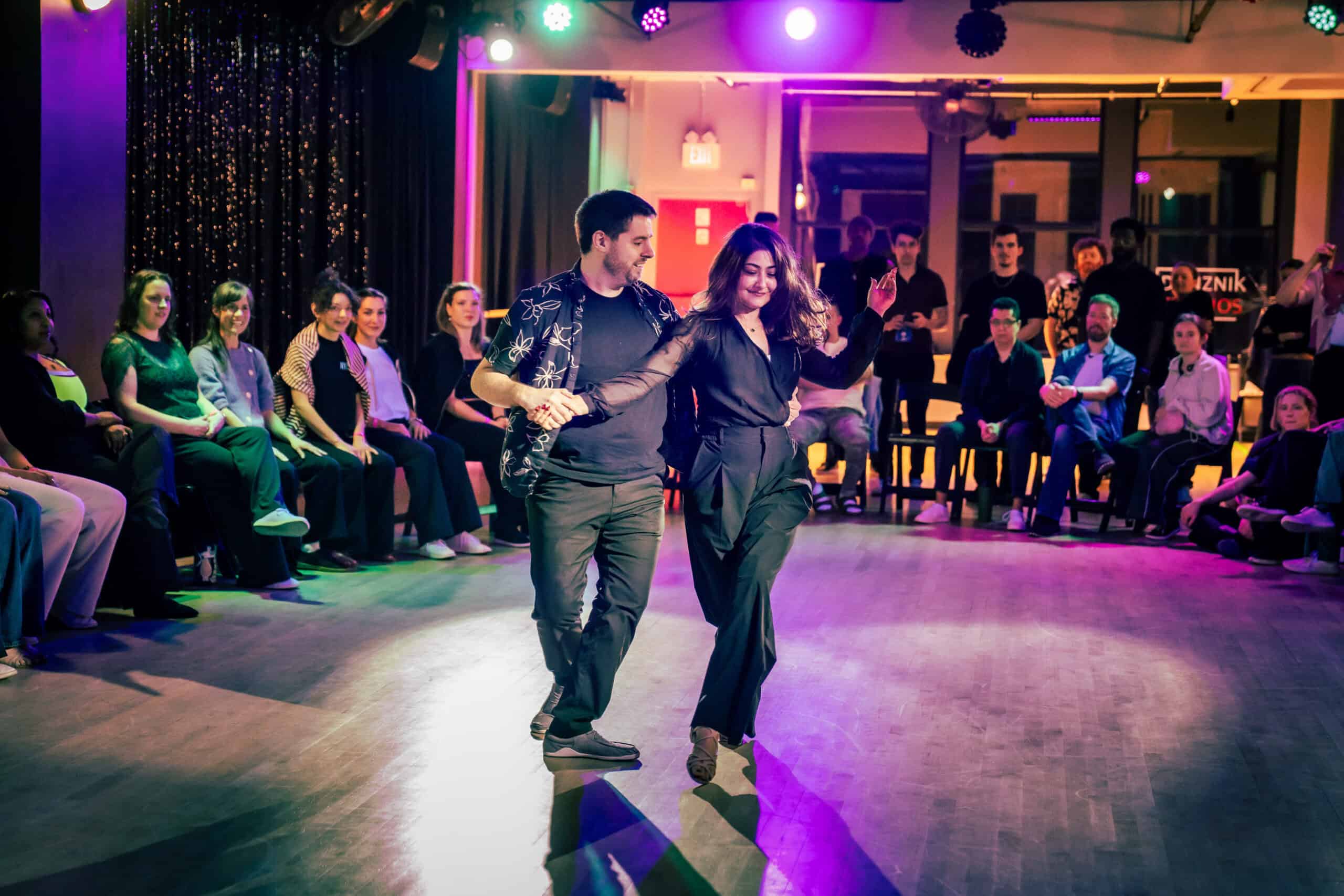 The main ballroom during a NYFF 2026 competition